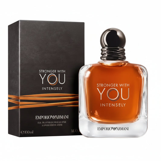 Armani Stronger With You Intensely 100ml Męskie PRODUKT ZAFOLIOWANY